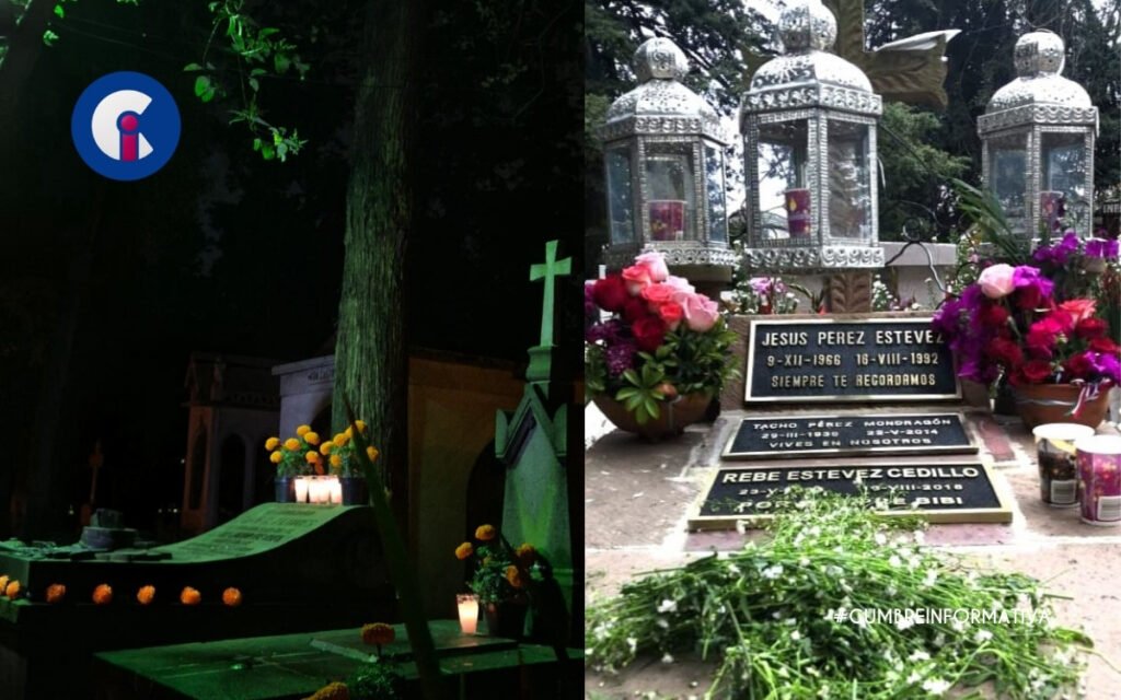 'panteones de Toluca listos para el día de muertos'