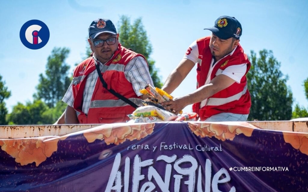 'Toluca 10 toneladas de víveres tras concierto de gloria Trevi'