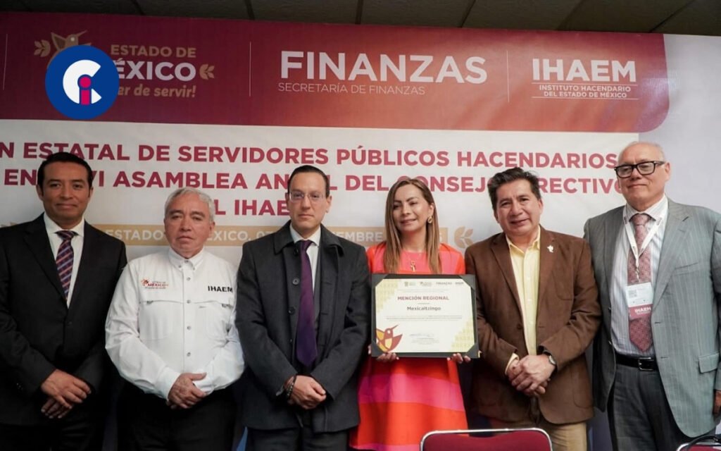 Por primera vez en su historia, el municipio de Mexicaltzingo fue galardonado con una Mención Regional por su destacado desempeño en materia de recaudación fiscal.