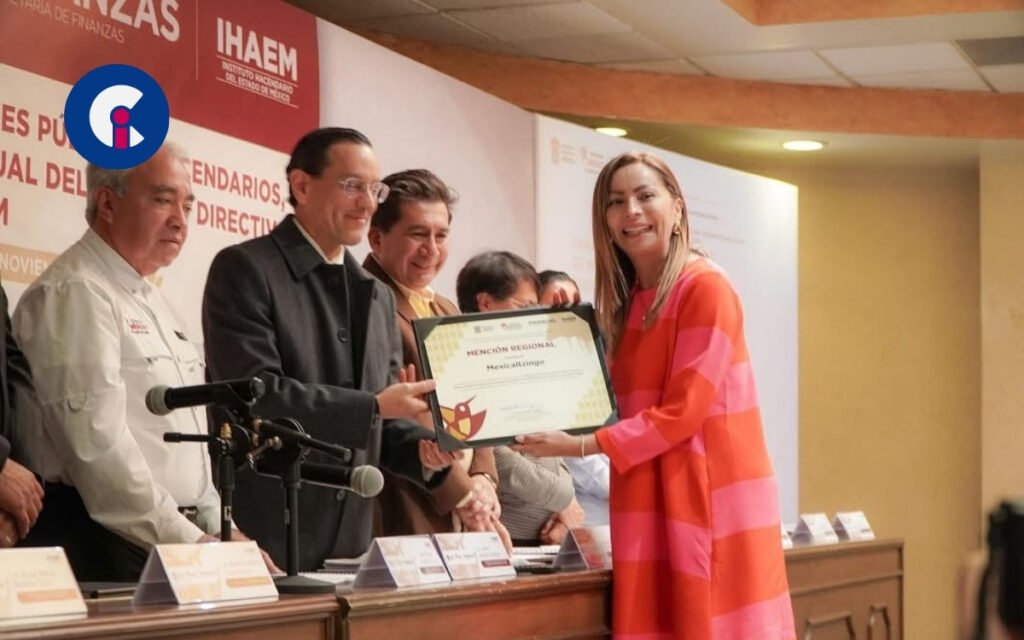 Por primera vez en su historia, el municipio de Mexicaltzingo fue galardonado con una Mención Regional por su destacado desempeño en materia de recaudación fiscal.