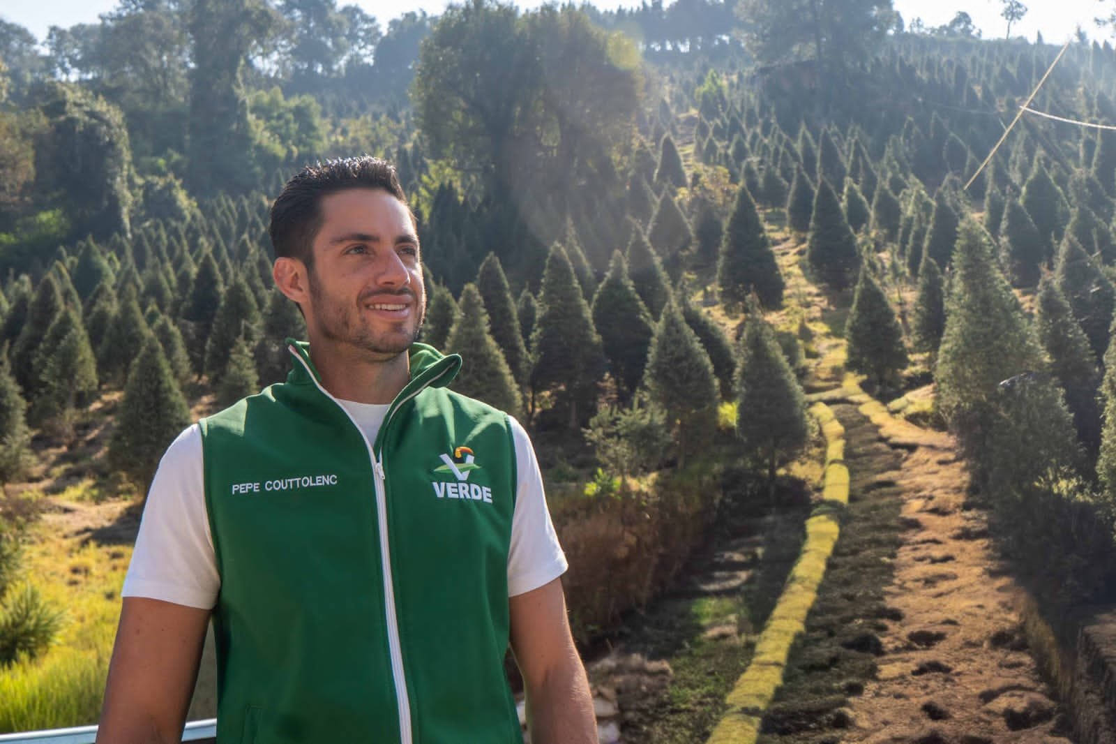 Partido Verde en Edoméx Fomenta la Compra Local de Árboles de Navidad