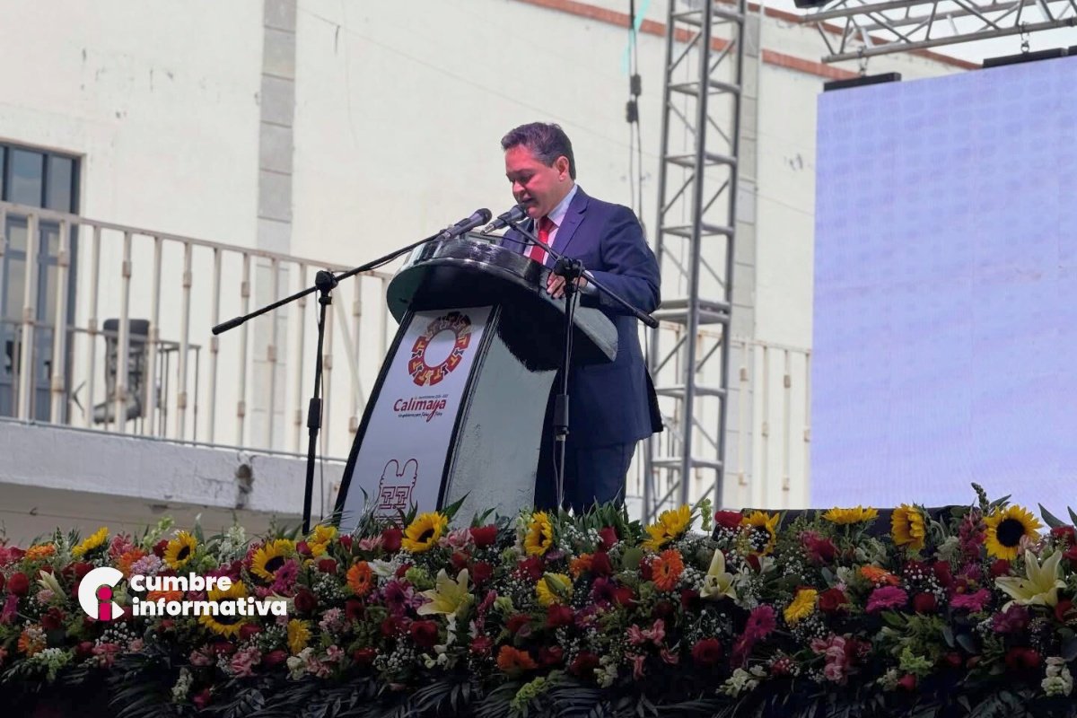 Primer informe de gobierno en Calimaya destaca finanzas sanas, obras públicas y mejoras en seguridad