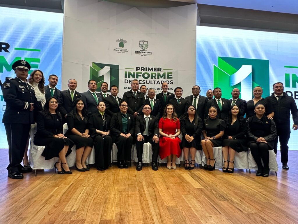 Zinacantepec avanza: Manuel Vilchis rinde su Primer Informe de Gobierno