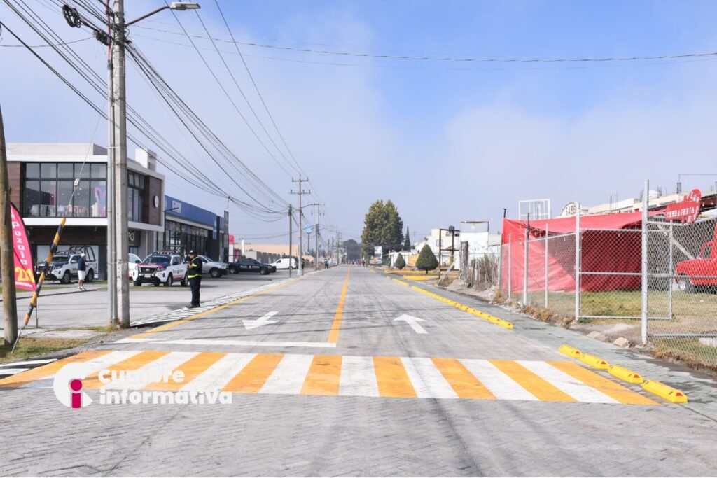 Gobierno de San Mateo Atenco impulsa movilidad segura con reapertura de la Avenida 2 de Abril