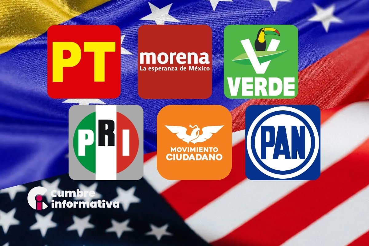 ¿De qué lado están los partidos políticos en México tras la captura de Maduro?