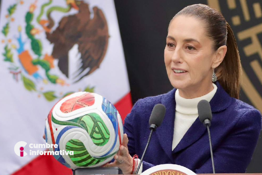 Sheinbaum regala boleto del Mundial 