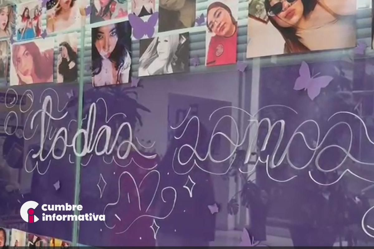 Mural en memoria de Ana Karen