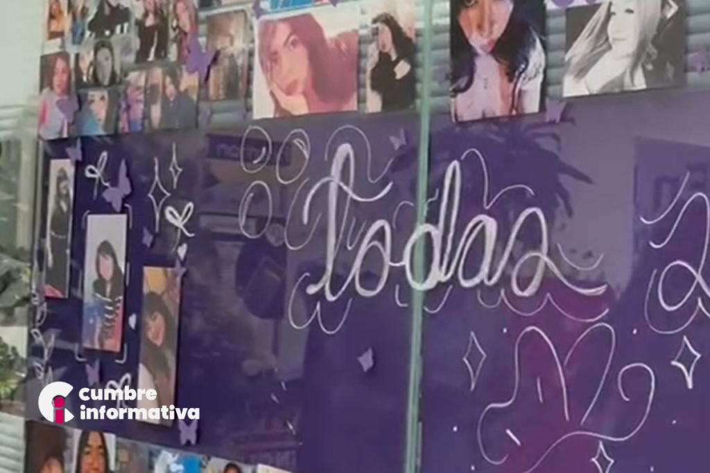 Mural en memoria de Ana Karen