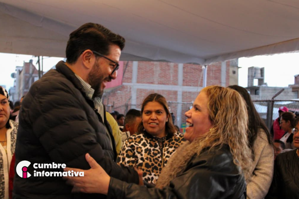 Rehabilitan avenida 5 de Mayo en Almoloya de Juárez