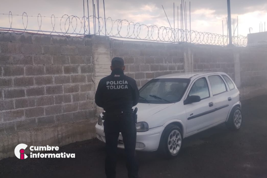 Policía de Toluca auxilia a dos hombres baleados en Calixtlahuaca