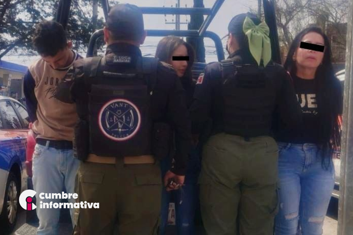 Detienen ladrones de casa habitación en Toluca