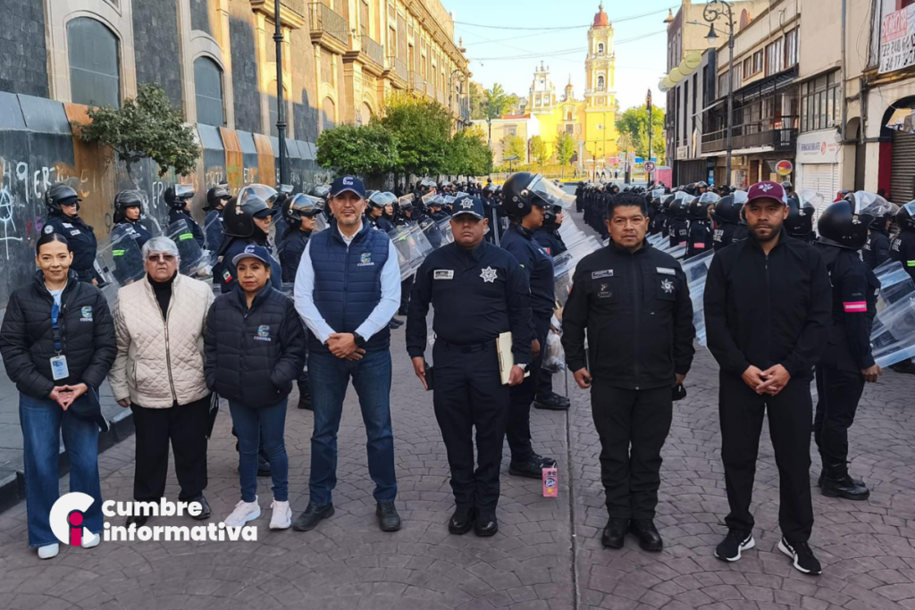 Saldo blanco en marchas del 8M en Edoméx