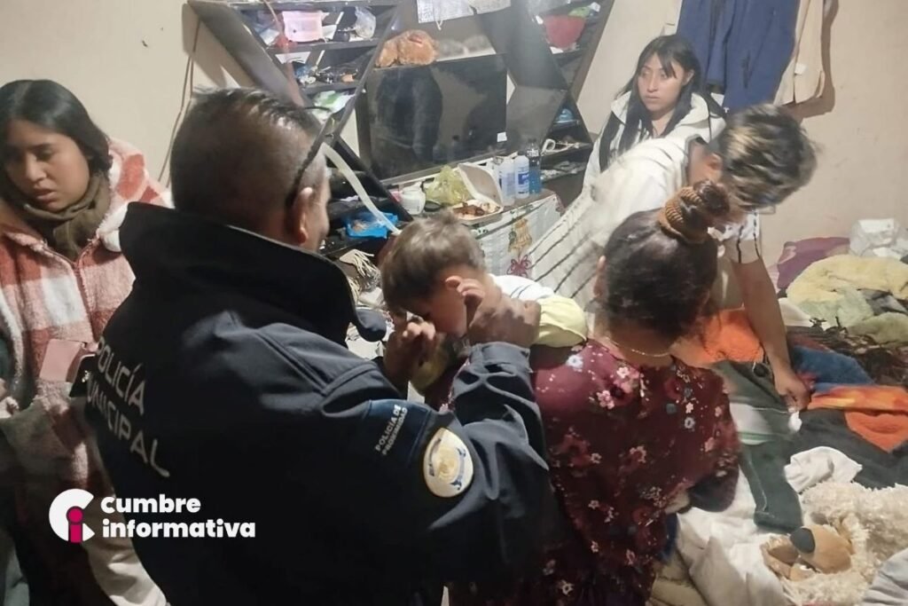 Metepec: Héroes uniformados rescatan a mejor y evitan tragedia