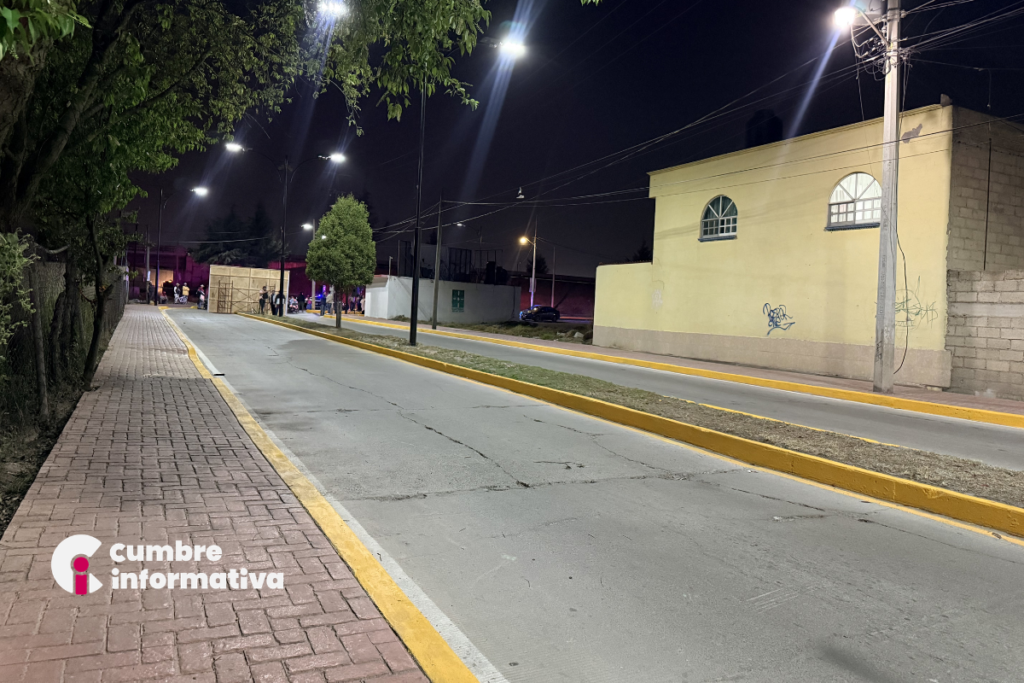 San Antonio La Isla estrena nuevo Sendero Seguro en San Lucas Tepemajalco