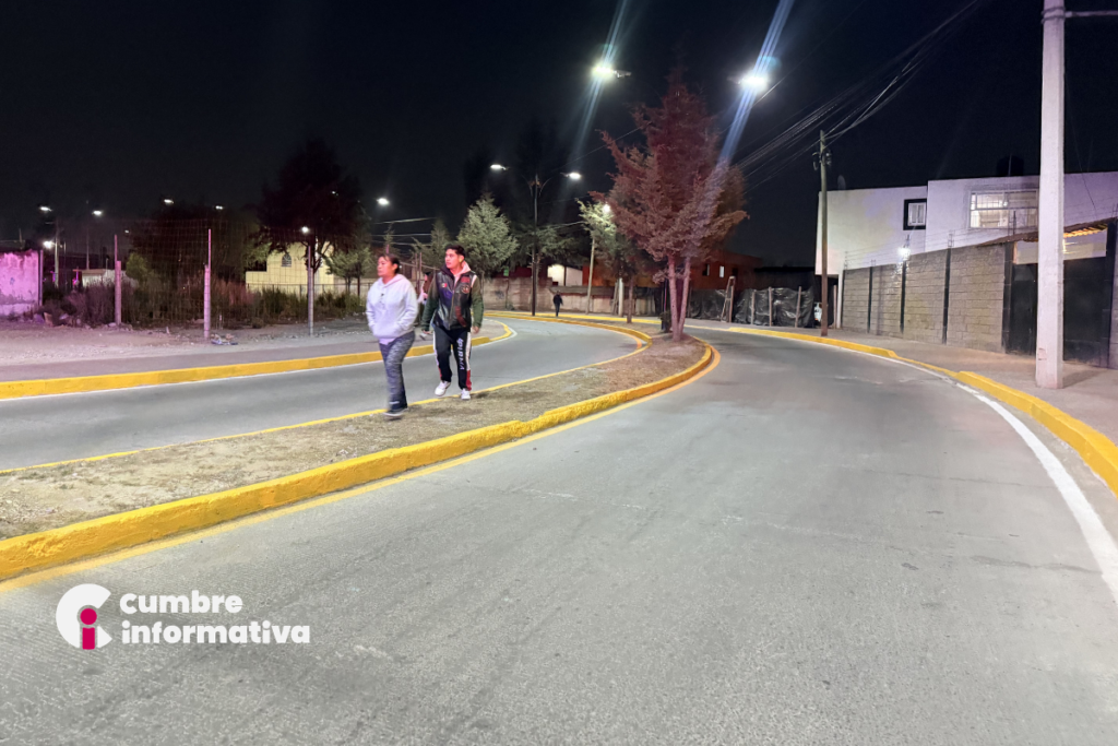 San Antonio La Isla estrena nuevo Sendero Seguro en San Lucas Tepemajalco