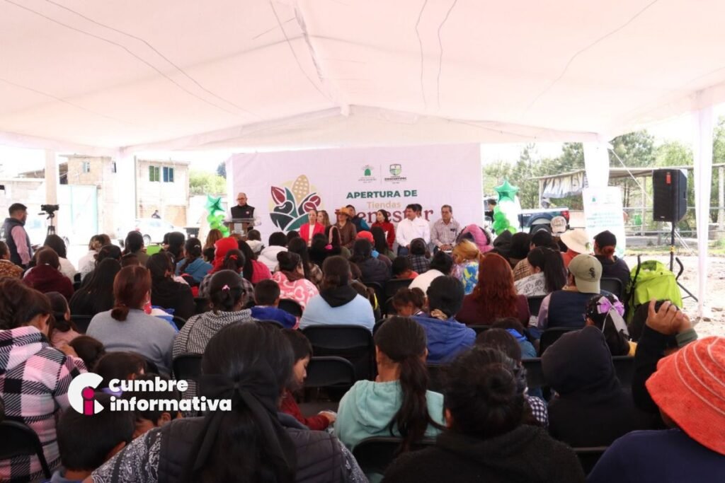 Zinacantepec amplía acceso a alimentos con nueva Tienda del Bienestar en San Antonio Acahualco