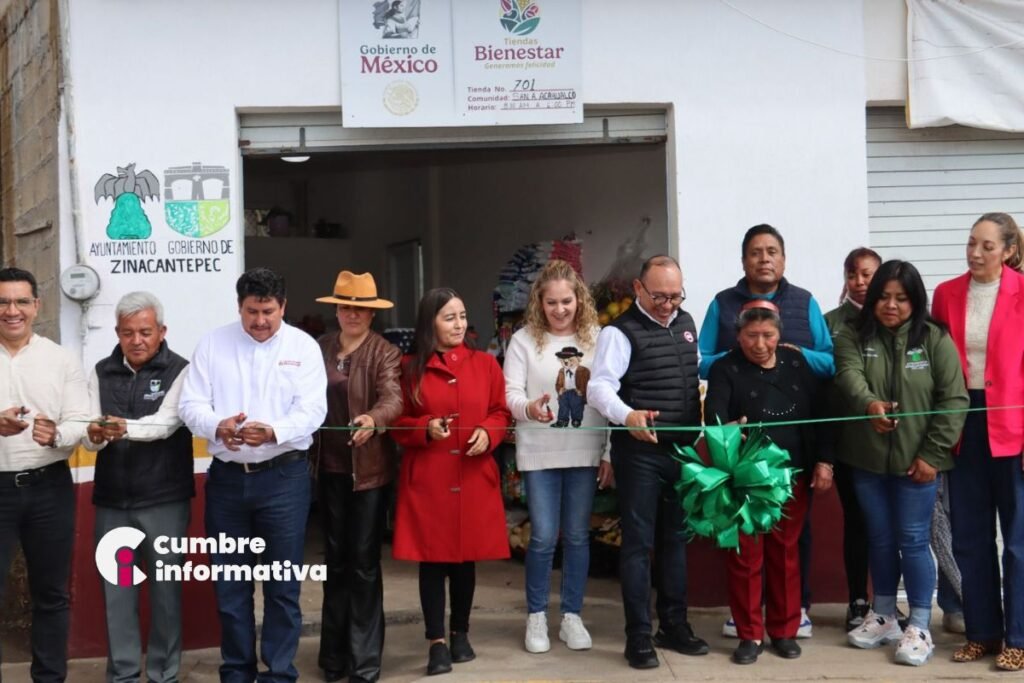 Zinacantepec amplía acceso a alimentos con nueva Tienda del Bienestar en San Antonio Acahualco