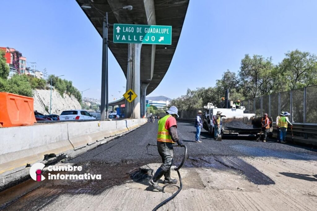 Gobierno de Delfina Gómez acelera obras en Periférico Norte