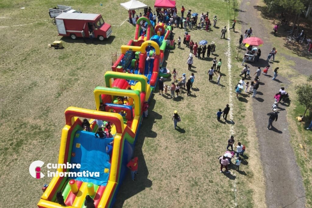 Gobierno de San Mateo Atenco organiza masiva fiesta por el Día del Niño