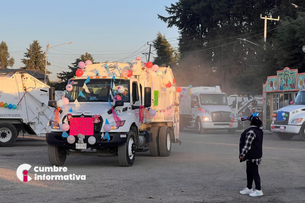 Servicios Públicos de Metepec reparte sonrisas y juguetes en el Día del Niño