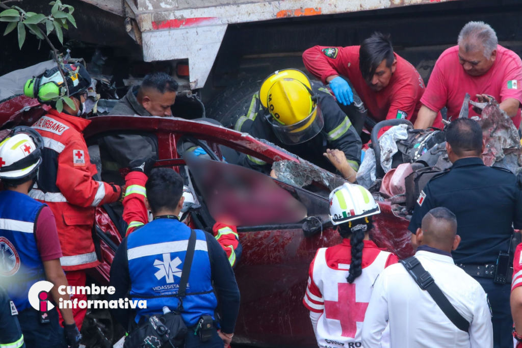 Accidente en carretera Naucalpan–Ixtlahuaca deja cuatro fallecidos