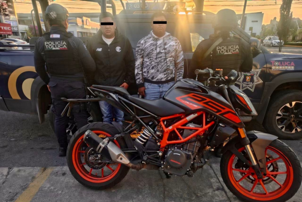 Operativo Moto Segura en Toluca