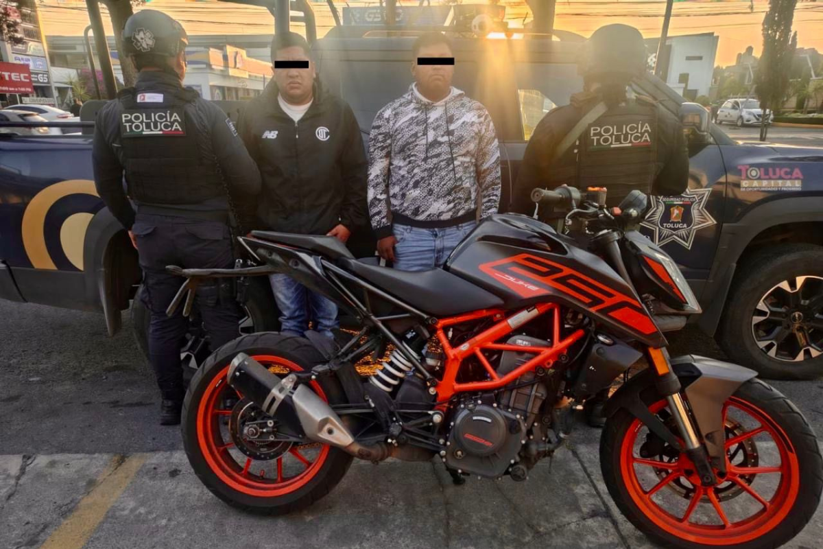 Operativo Moto Segura en Toluca
