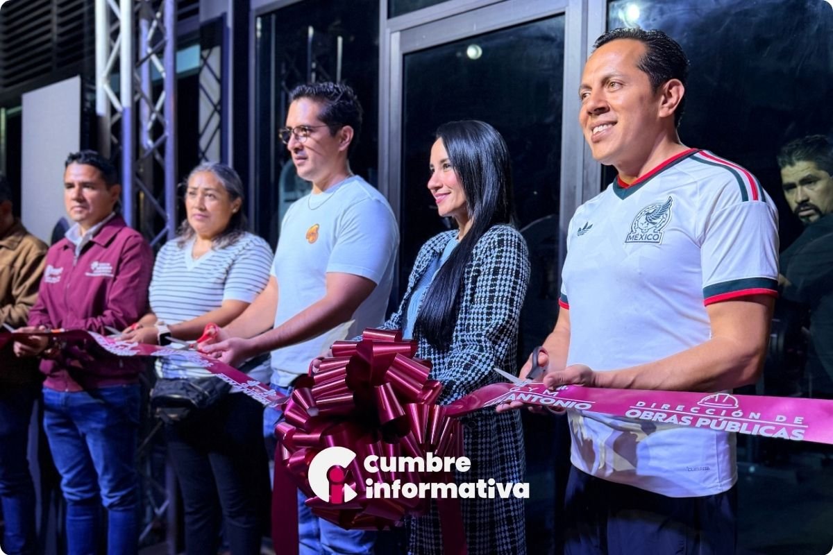 Michelle Núñez inaugura Gimnasio San Antonio con pilates gratuito